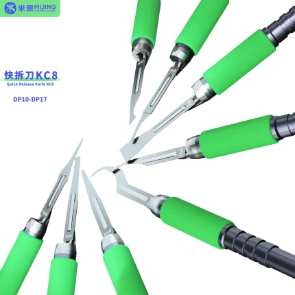 Mijing KC8 Non-slip Quick Release Knife CPU NAND Glue Removal Blad